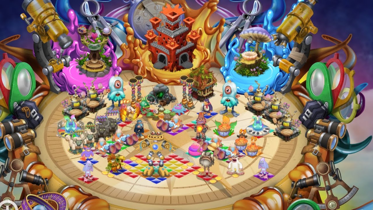 Fire Oasis Part 6 ( Spurrit and Gobbley gourd ) - Event Perplexplore | My Singing Monsters