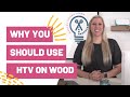 You Should Always Use HTV On Wood. Here's Why! + Amazing Cricut Tip