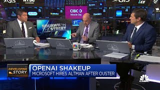 'Squawk on the Street' crew react to the shake-up at OpenAI