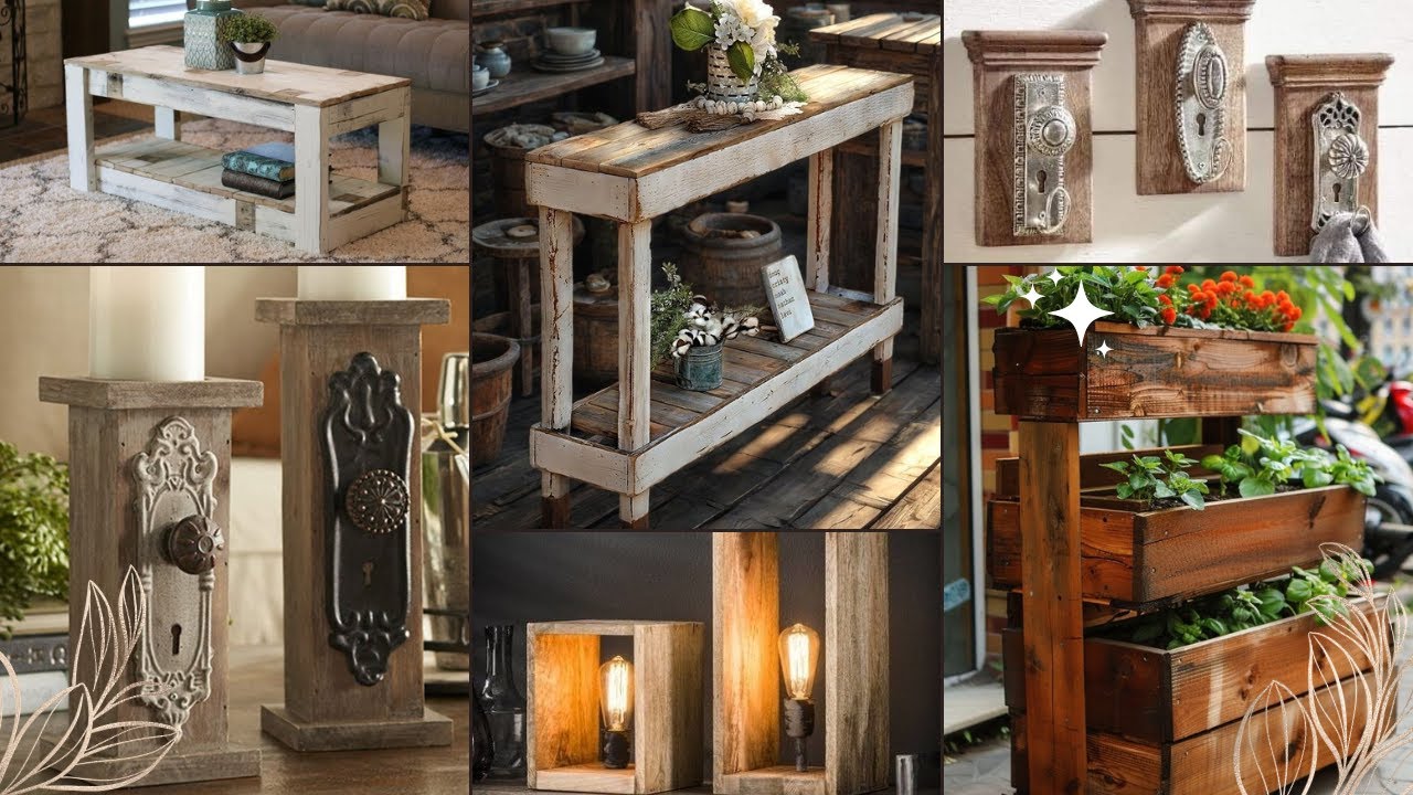 Profitable Upcycled Wood Project Ideas  DIY Décor & Furniture