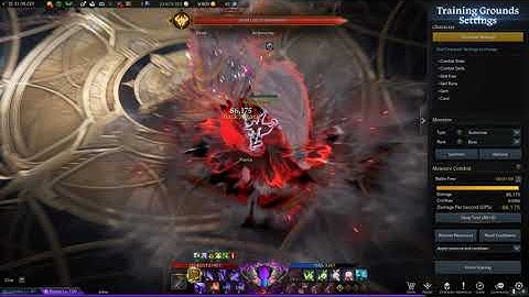Lost Ark 1500 iLvL Demonic Impulse Shadowhunter 2 mins DPS test