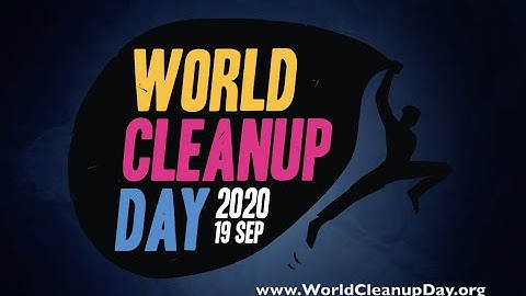 World Cleanup Day is in 4 days!