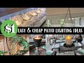 DIY DOLLAR TREE OUTDOOR LIGHTING | DIY PATIO DECOR | SUMMER LIGHTING IDES