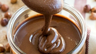 نوتيلا صحية بدون زيت او سكر- تحضير النوتيلا في المنزل Homemade Nutella