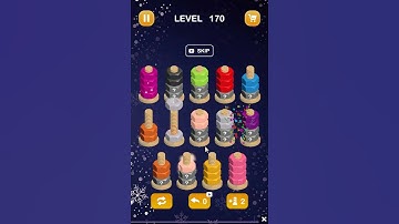 Nut Sort | Color Puzzle Games 2025 | Level 170 | Mobile Games