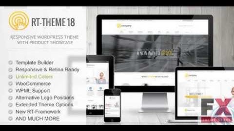 Preview RT-Theme 18 Responsive WordPress Theme TForest