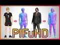 AI Generates 3D Human Model from 2D Image [PIFuHD - FacebookAI]