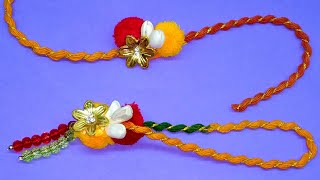 DIY beautiful Rakhi and Lumba