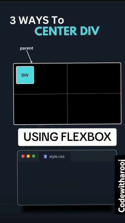 3 ways to center a div😎Master the art of div centering with 3 easy CSS ...