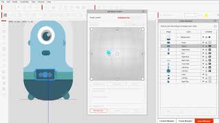 how to rig robot character in cartoon animator 4