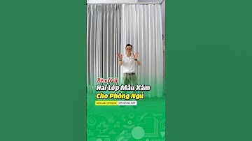 Rèm vải 2 lớp, rèm chống nắng rèm cửa đẹp titaco 0913106109 #shorts #shortvideo
