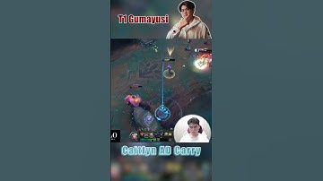 Gumayusi Caitlyn AD Carry #highlights #gumayusi #shorts #leagueoflegends