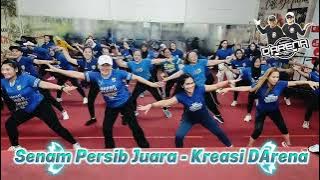 Senam Persib Juara - Pusat Kebugaran DArena Sumedang