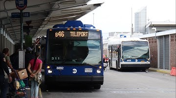 MTA NYCT Bus: Bus Action at St. George Ferry Terminal (2022 Novabus LFS)