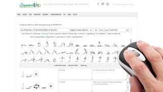 Quickly design custom yoga practices