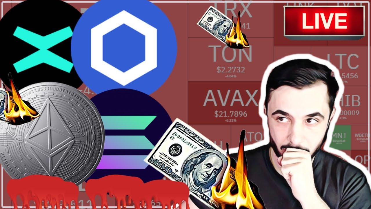 🔴LIVE Piata Crypto scade MASIV!😱 Am mai scapat de ALTCOINS? Ce