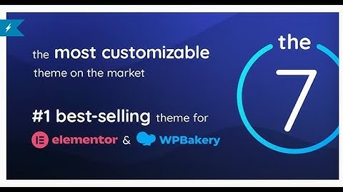 The7 — Website and eCommerce Builder for WordPress