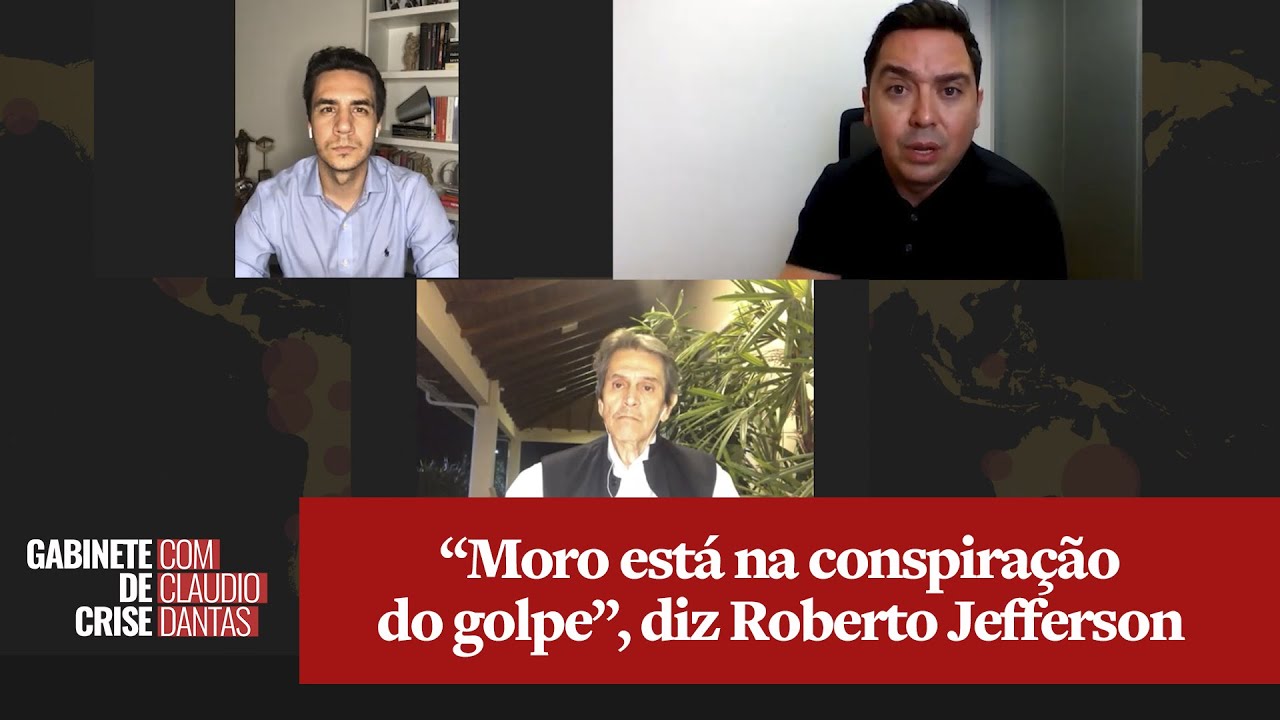 ENTREVISTA: ROBERTO JEFFERSON DIZ QUE MORO ESTÁ ‘NA CONSPIRAÇÃO DO GOLPE’