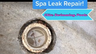 Spa Main Drain Leaking Repair!
