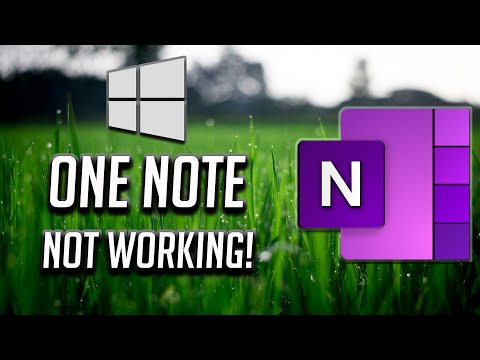 Windows 10 OneNote App Not Working Fix - [2022]