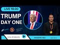 Live 18:00 - TRUMP DAY ONE