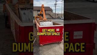 Would you pay $150 to smash your dumpster? #roofing #roofinginsights #construction