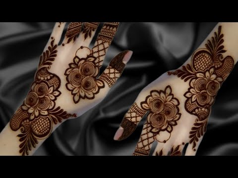 New 2024 Special Mehndi Designs For Back Hand ll Easy Arabic Mehndi ...