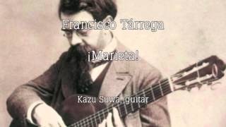 Francisco Tárrega: ¡Marieta! (Mazurka) chords