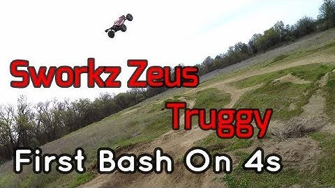 Sworkz Zeus Truggy First Bash On 4s