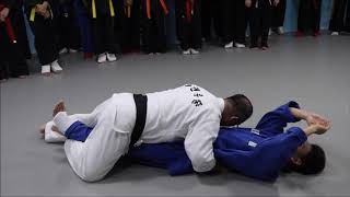 Use Knee Bar With Take Down For Gkys Sparringkorean Hapkido