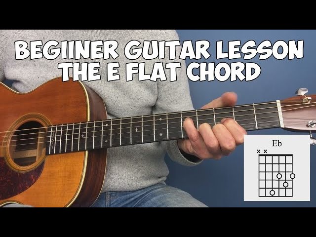 Guitar // Chords in the Key of Eb (Ionian) 