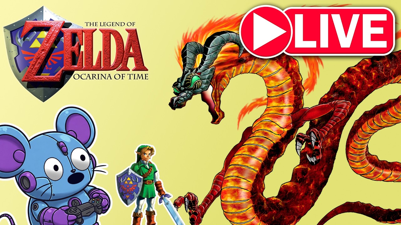 Can We Beat the Fire Temple? 🔥 Volvagia Boss Fight LIVE! #ocarinaoftime #nintendo64