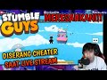 MERESAHKAN PARA STREAMER STUMBLE GUYS DI SERANG CHEATER SAAT LIVE - STUMBLE GUYS