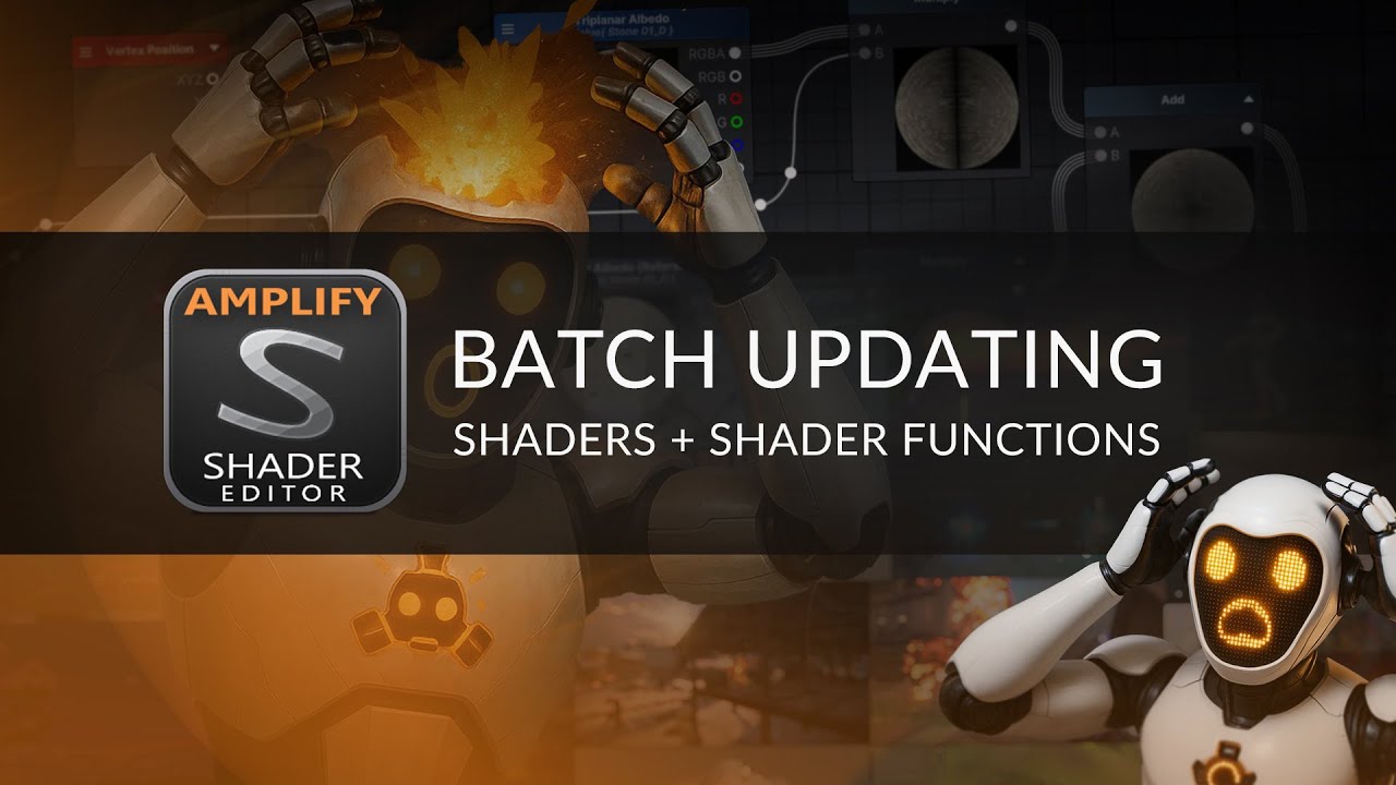 [ Amplify Shader Editor ] Batch Update Shaders + Shader Functions - YouTube