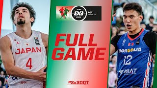 Japan 🇯🇵 vs Mongolia 🇲🇳 | Men Full Game | FIBA #3x3OQT 2024 screenshot 4