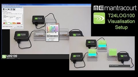 Visualisation Setup Tutorial in T24LOG100 Viewing & Mapping Software (Part 3)