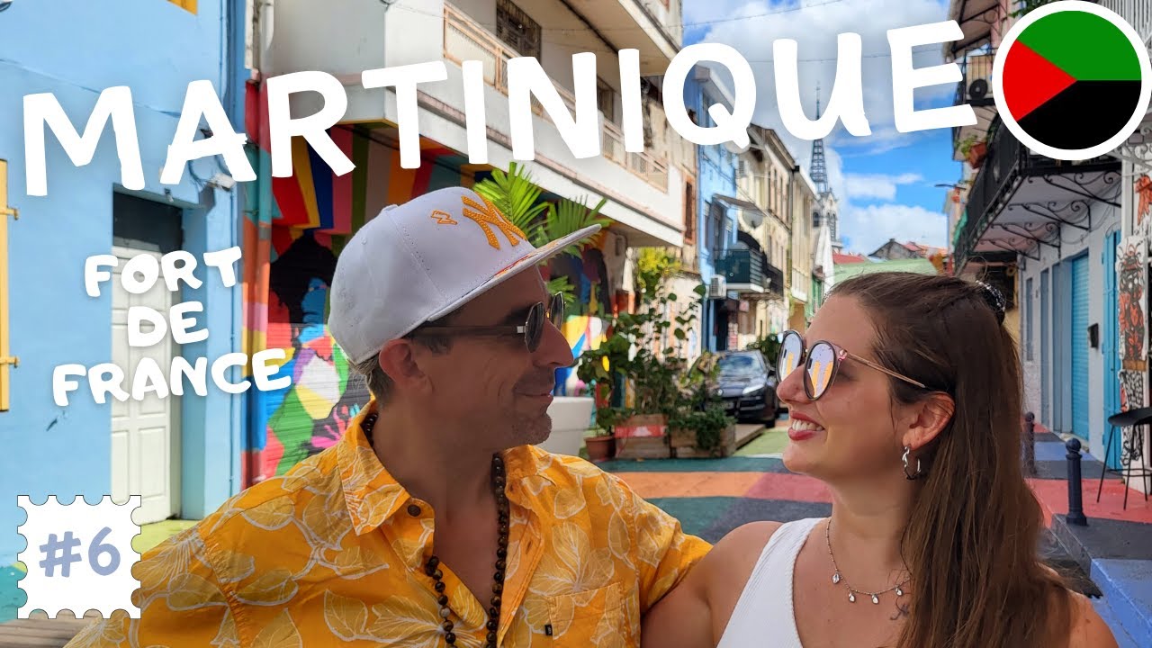 Découverte de Fort de France Martinique: Marché couvert, Sites incontournables, Dégustation Bokit!🏝️