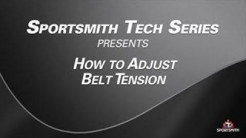 How To Adjust Treadmill belt Tension- How to fix a slipping treadmill tutorial