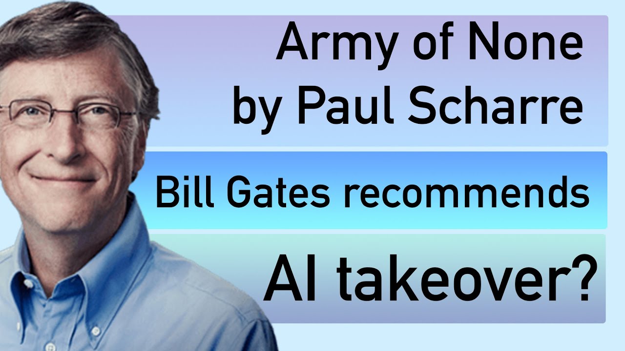 Army Of None by Paul Scharre // Bill Gates recommends! // Will artificial intelligence take over?