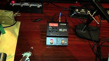 Line 6 M5 Stompbox Modeler (Cave Reverb) Demo