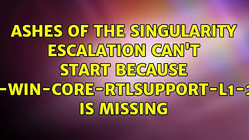 Ashes Of The Singularity Escalation Can