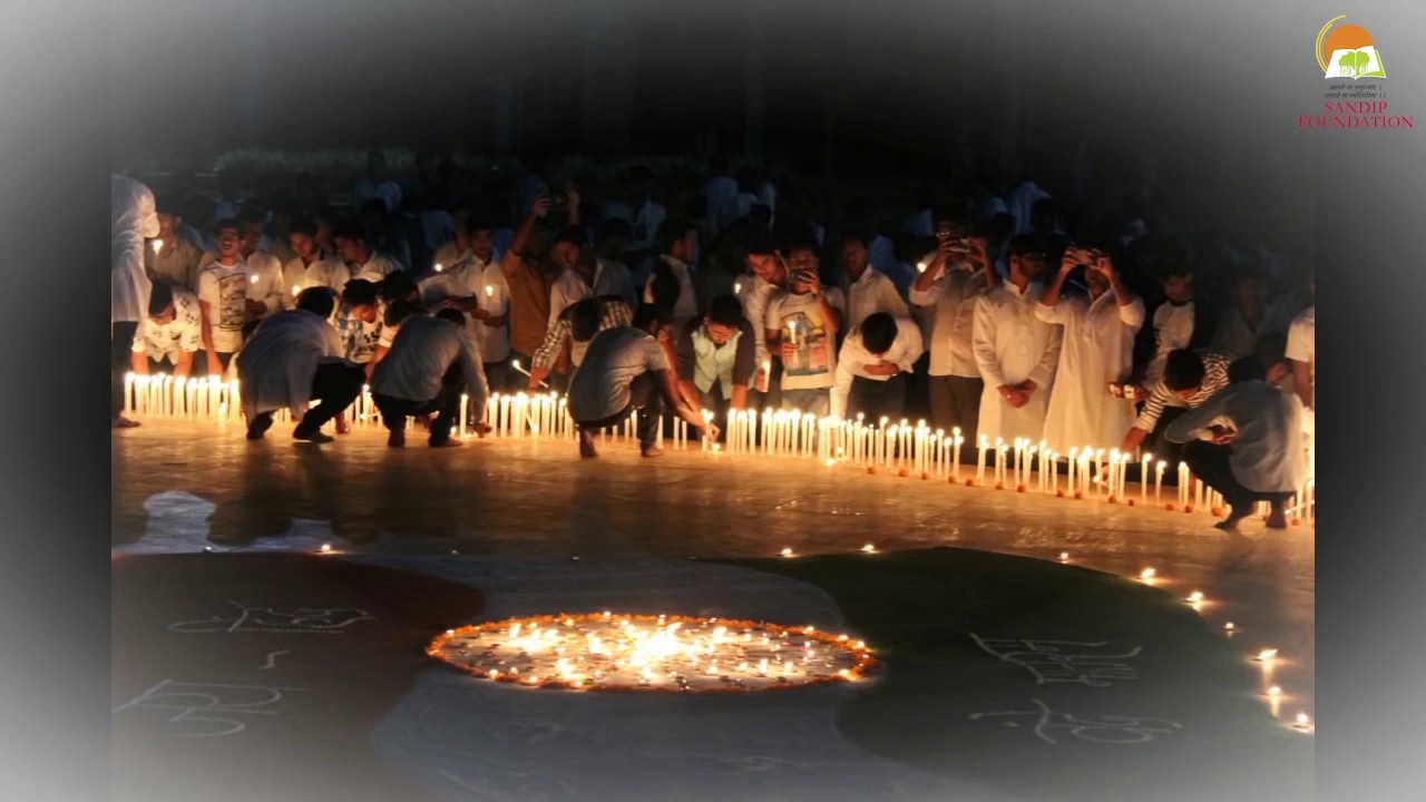 Candle March A Tribute to Indian Martyrs by Sandip Foundation YouTube