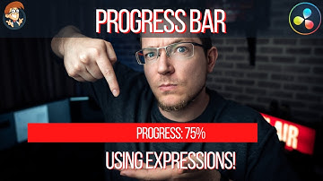 Progress Bar! - An Introduction to Expressions in Davinci Resolve 16