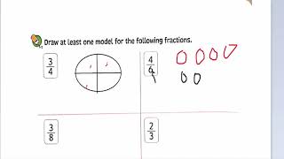 شرح حل كتاب المعاصر ماث ثالثه ابتدائى الدرس 84-86  comparing proper fractions with like denominators
