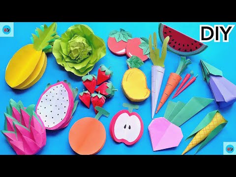 Video: Figurine cu fructe și legume DIY: idei, instrucțiuni