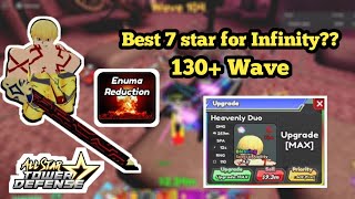 BEST UNIT FOR INFINITY?? 130+ WAVE -- ALL STAR TOWER DEFENSE --