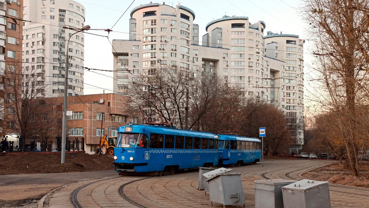 Былая Краснопресненская сеть. Поездка в последних московских СМЕ из МТТЧ (№30213+№30219). Маршрут 31