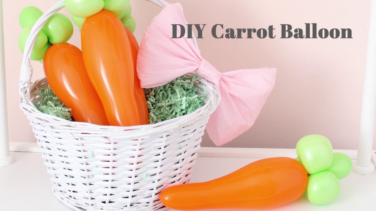 DIY Carrot Balloon YouTube
