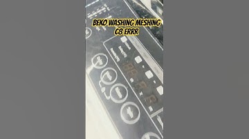 How to solved C8 Error / Beko washing machine /water level changing