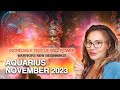 AQUARIUS November 2023. CALLED to be a LEADER  in the Next 2 Years! Big PROJECTS &amp; Plans AHEAD!